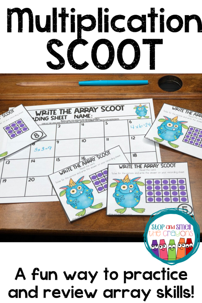 Multiplication Scoot With Arrays In 2020 | Multiplication Multiplication Scoot With Arrays In 2020 | Multiplication