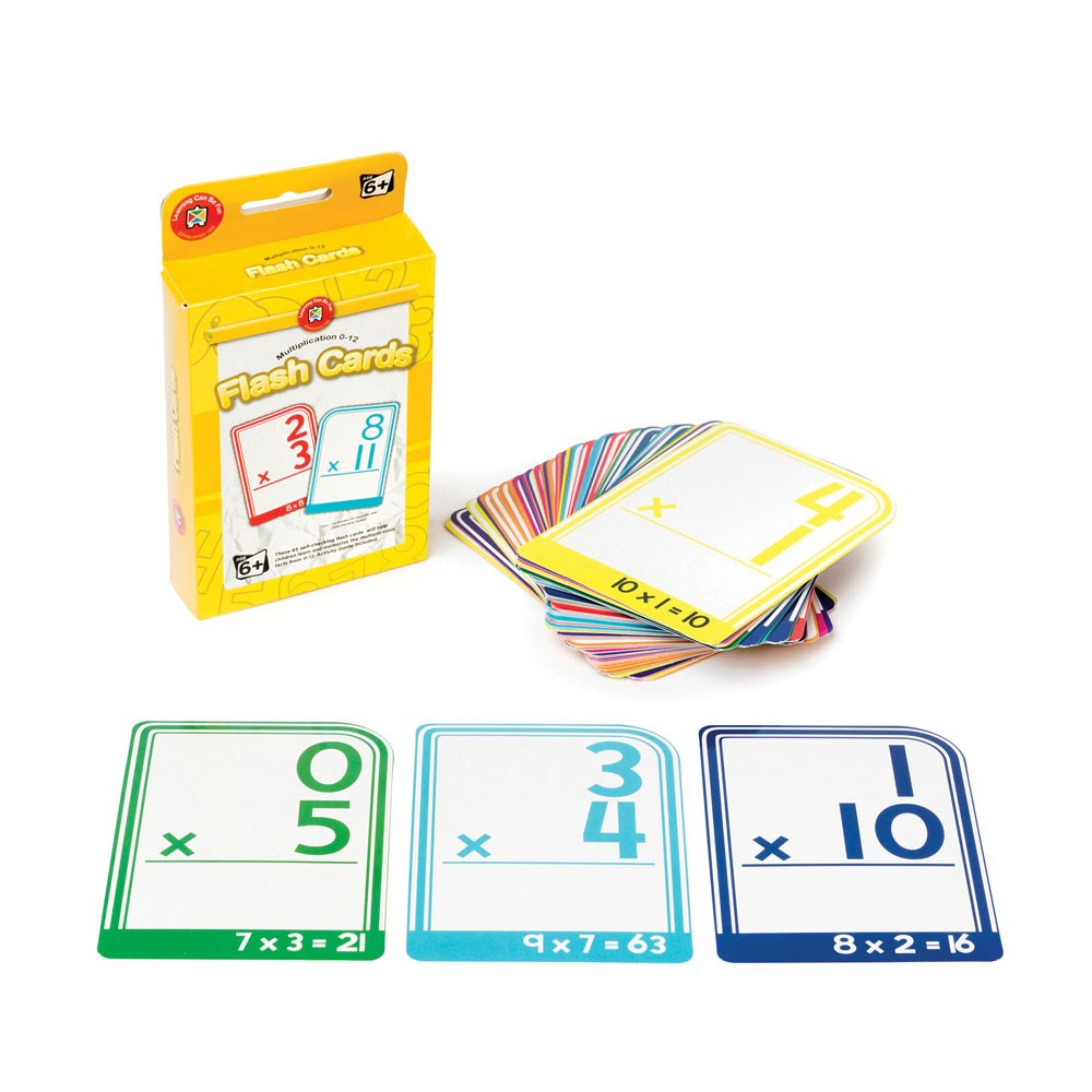 Numeracy Flash Cards - Multiplication