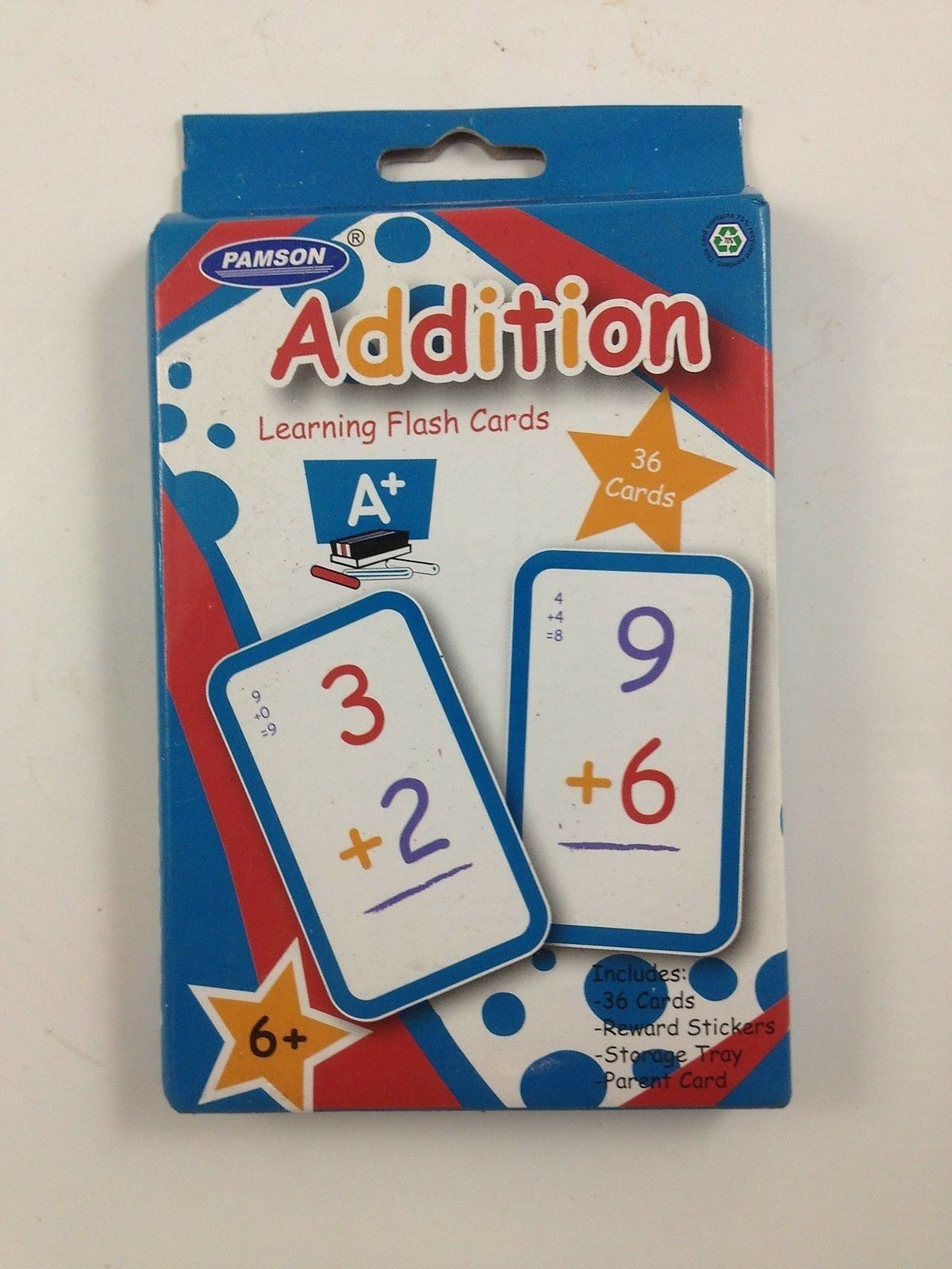 Pamson Multiplication Learning Flash Cards