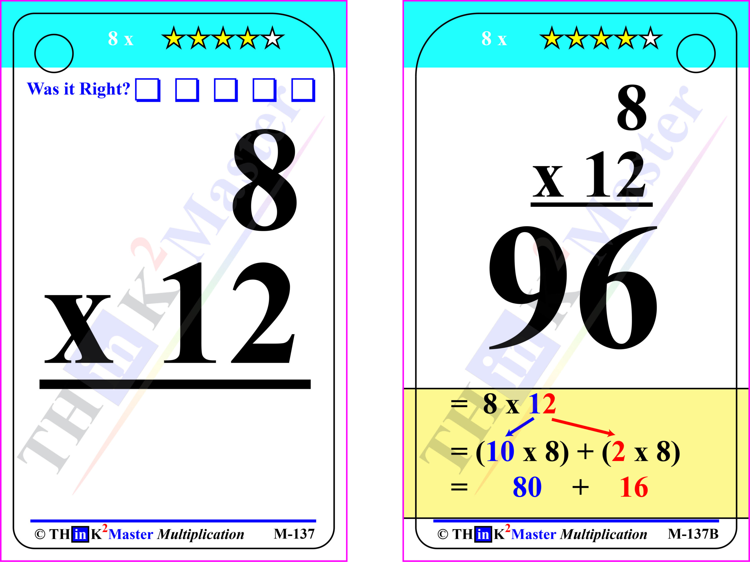 Pin On Free Printable Multiplication Flash Cards