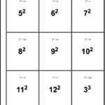 Printable Flash Cards! Exponents Flash Cards | Printable