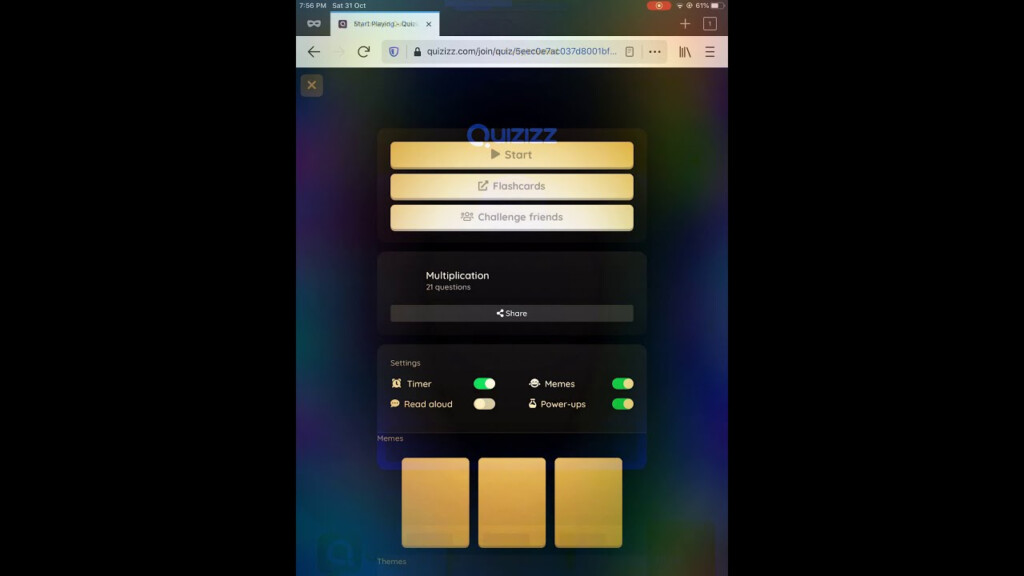 Quizizz | Multiplication Youtube Quizizz | Multiplication Youtube