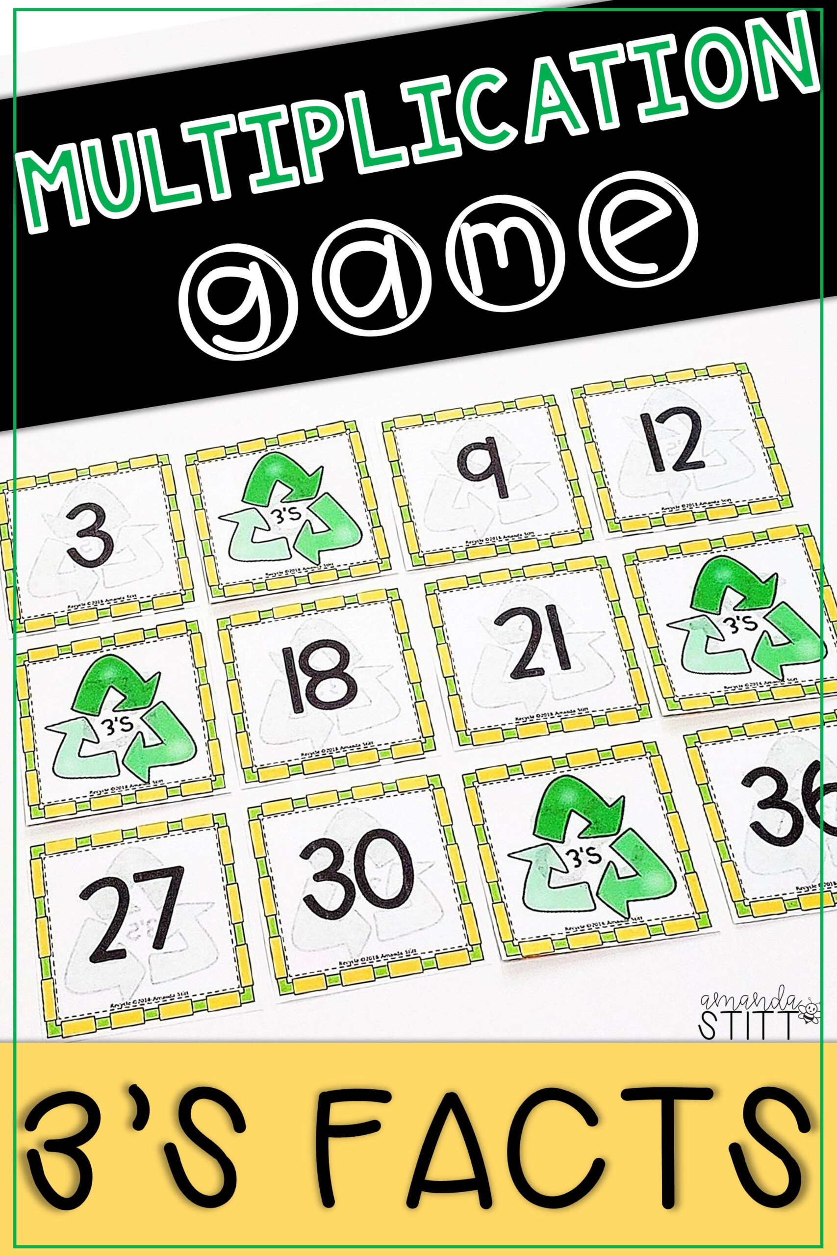 Skip Counting Game | Multiplication Facts Game | 3S