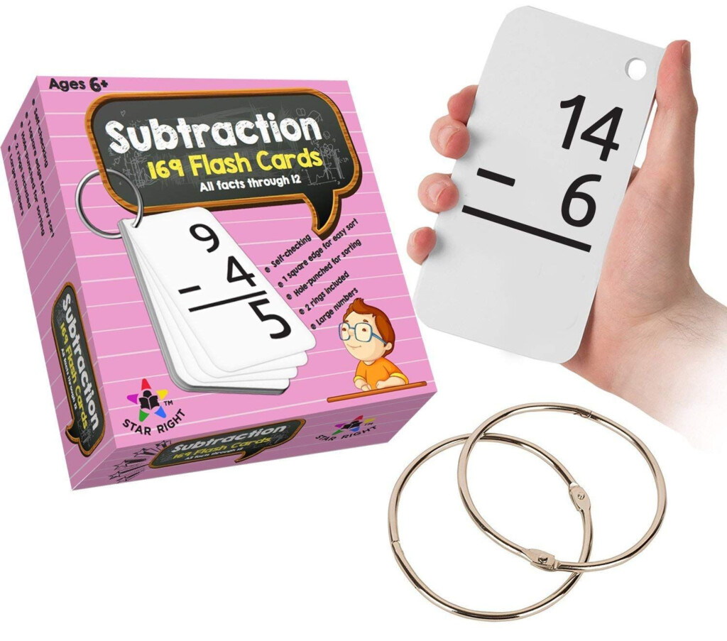 Star Right Education Subtraction Flash Cards #educate Star Right Education Subtraction Flash Cards #educate