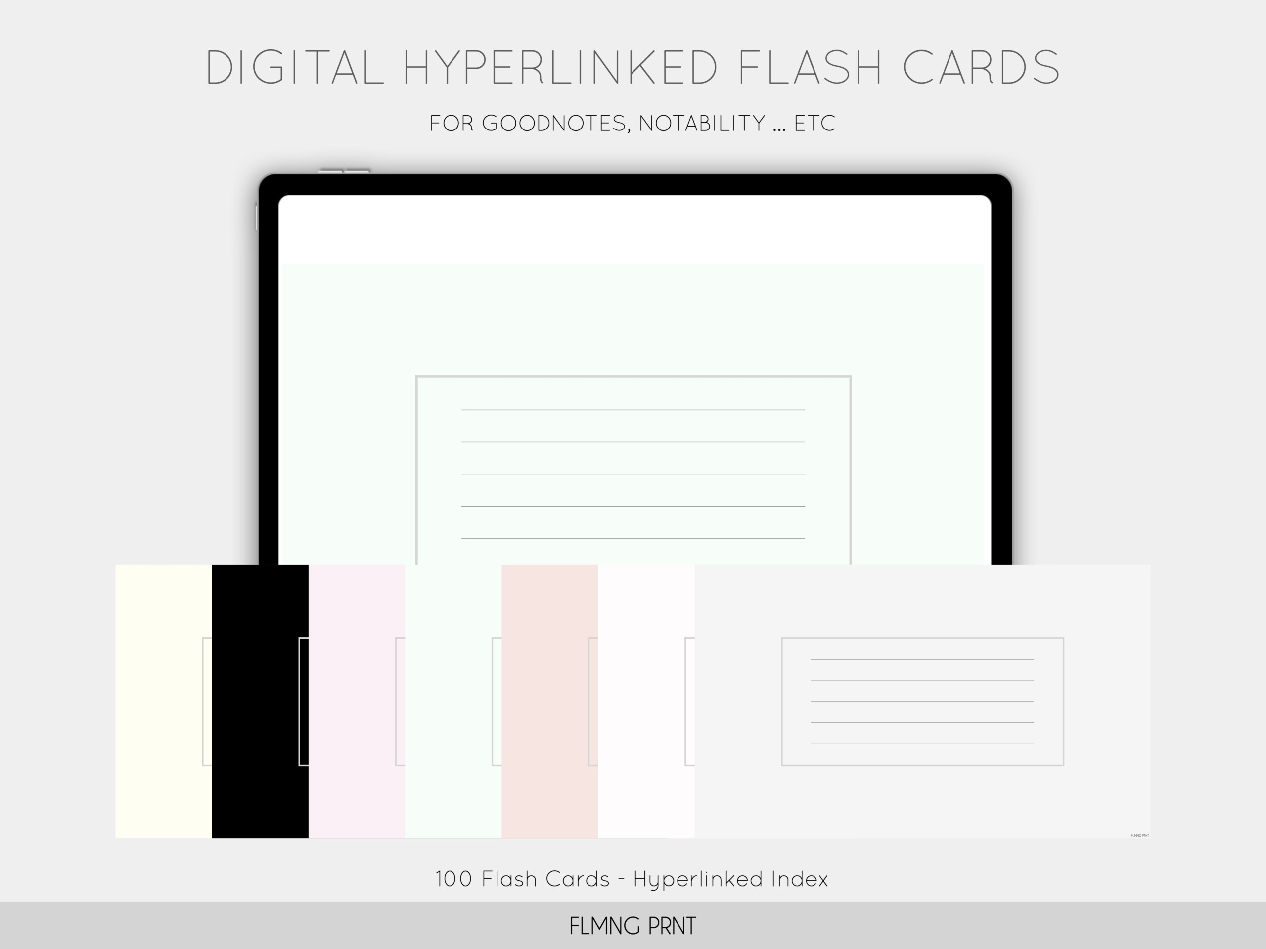 These Digital Hyperlinked Flash Cards Are Designed To Work