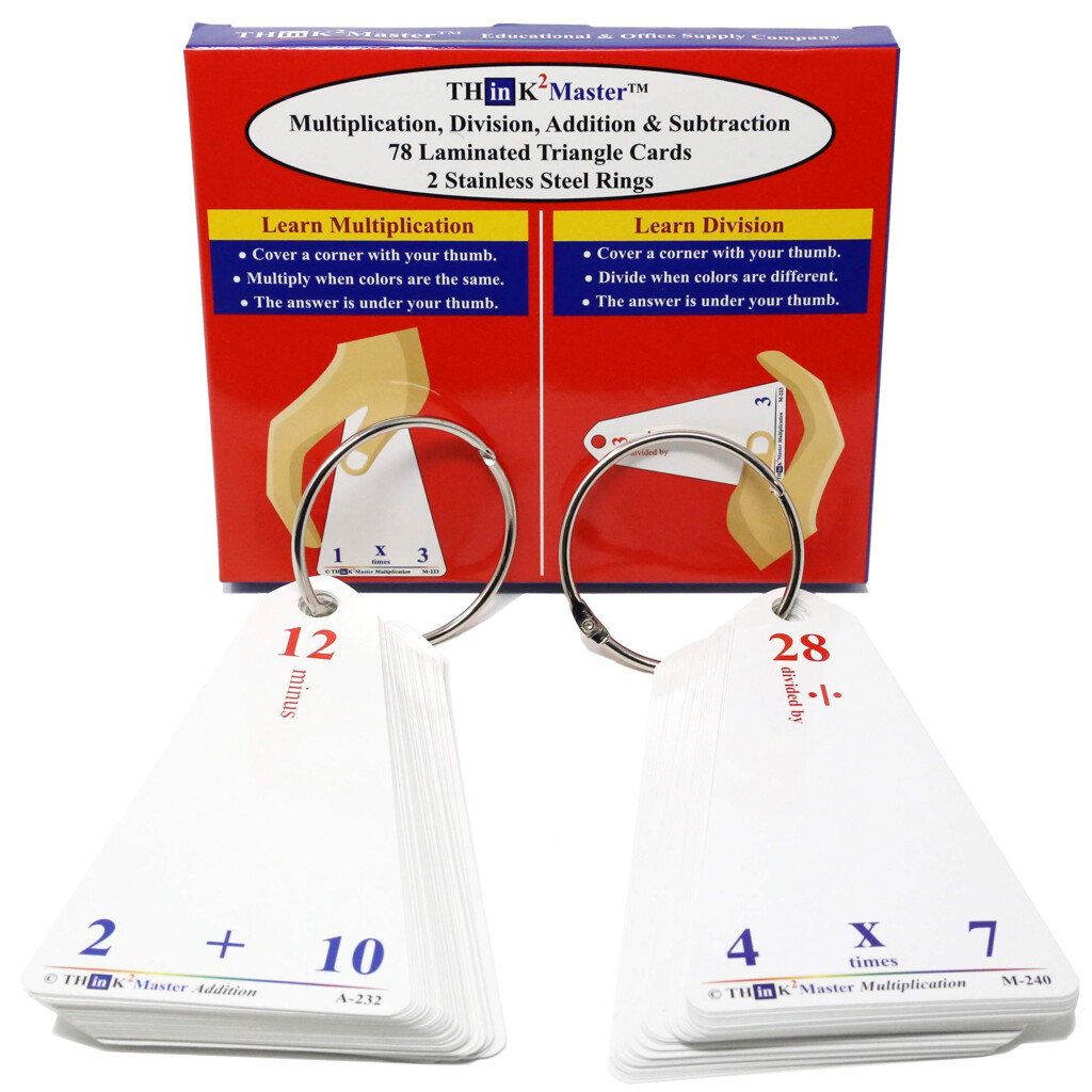 Think2Master Premium Laminated Addition Subtraction Think2Master Premium Laminated Addition Subtraction