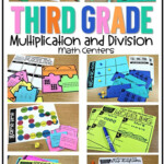 Third Grade Math Centers For Multiplication And Division