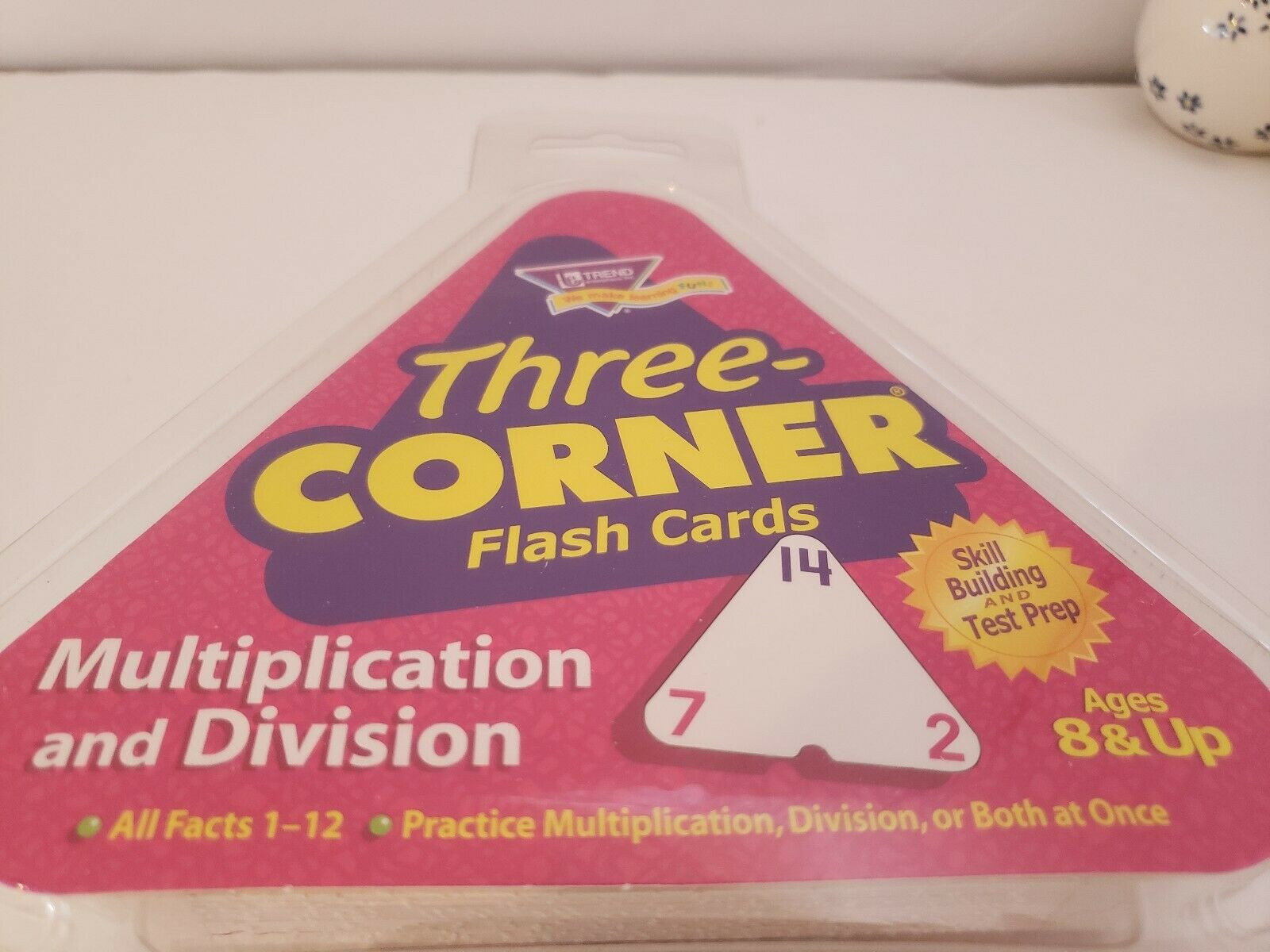 Three Corner Multiplication &amp;amp; Division Flash Cards Trend Enterprises