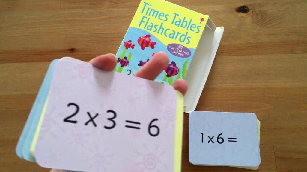 Times Table Flashcards Usborne Times Table Flashcards Usborne