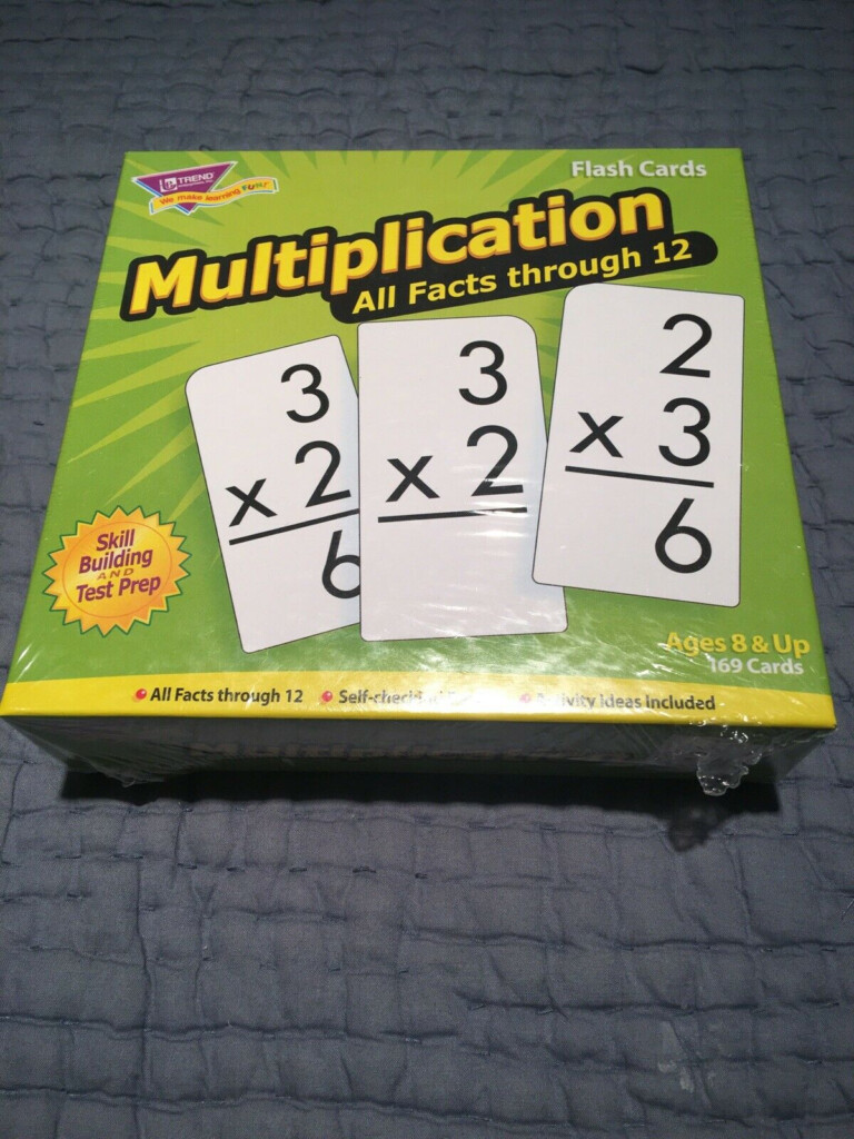 Trend Enterprises Multiplication Flash Cards All Facts Through 12 Trend Enterprises Multiplication Flash Cards All Facts Through 12