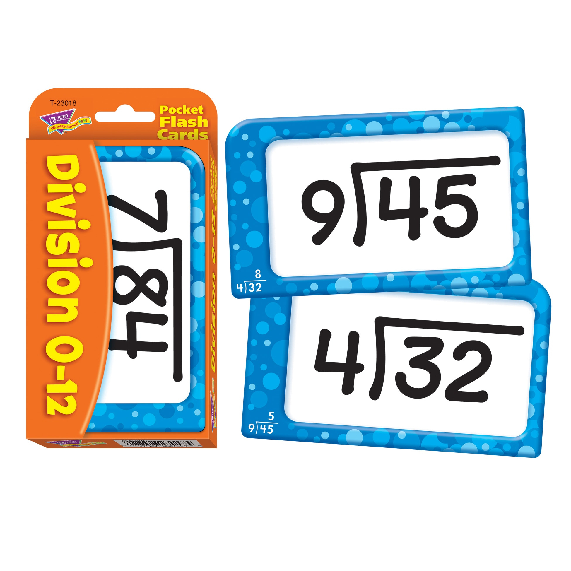 Trend Kids Childrens Math Multiplication Pocket Flash Cards