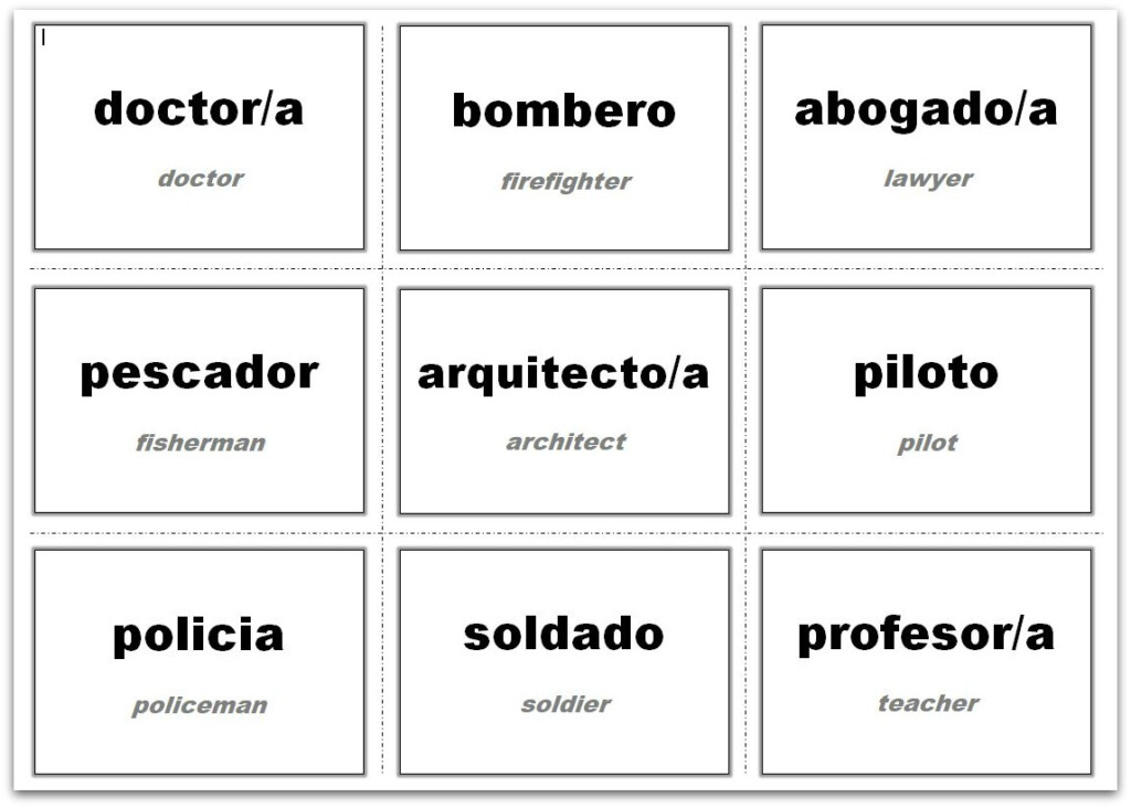 Vocabulary Flash Cards Using Ms Word Vocabulary Flash Cards Using Ms Word