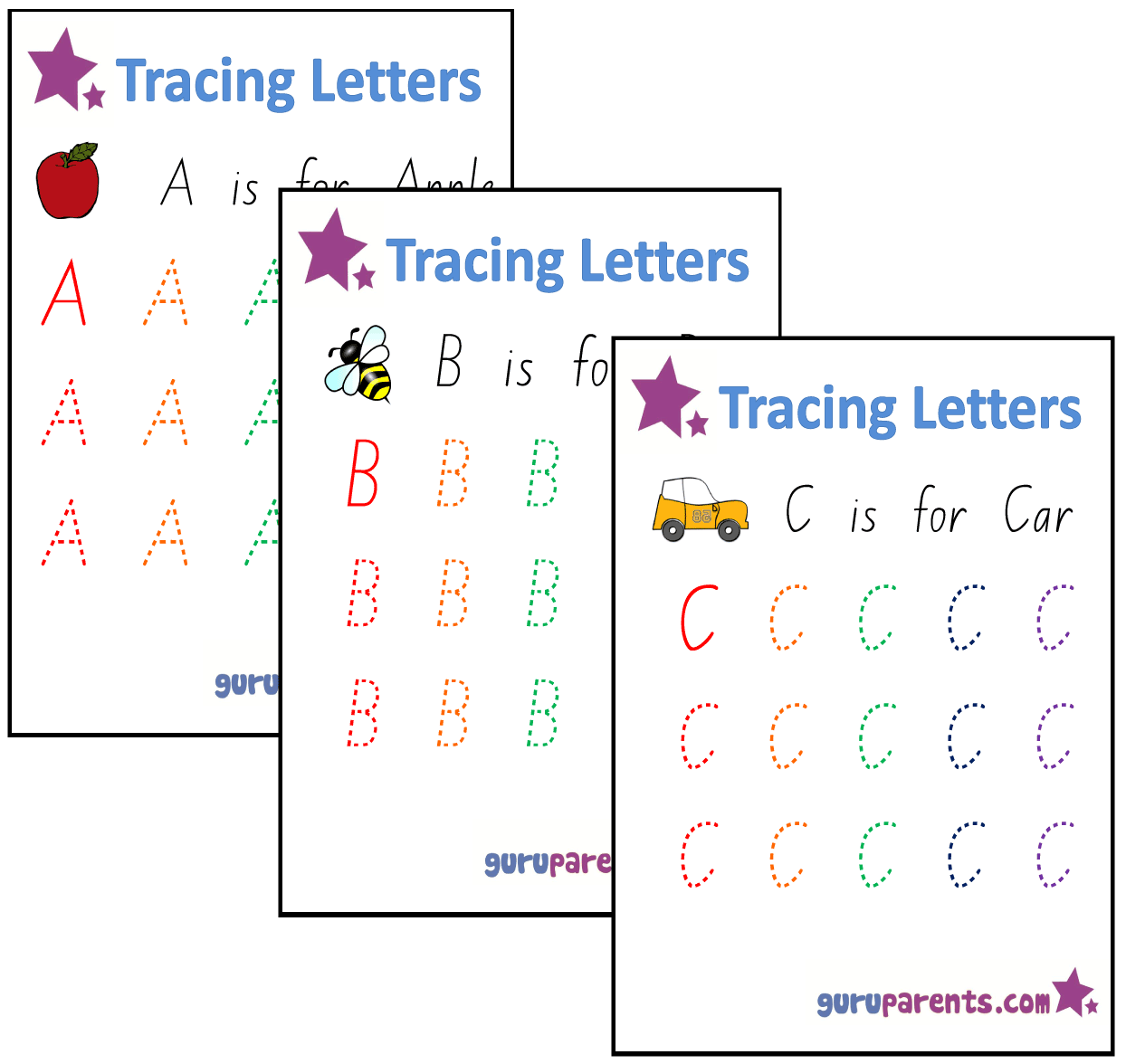 Alphabet-Worksheets | Guruparents