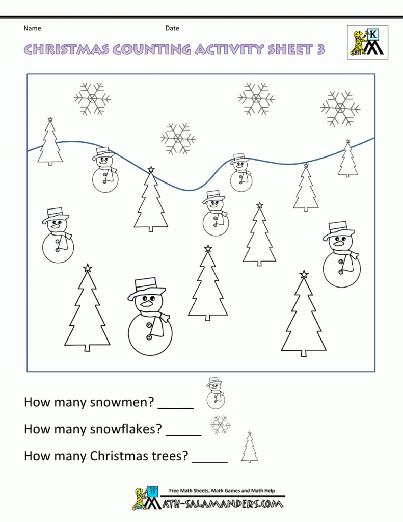 Christmas Activity Sheets For Kindergarten Maths Worksheets Christmas Activity Sheets For Kindergarten Maths Worksheets