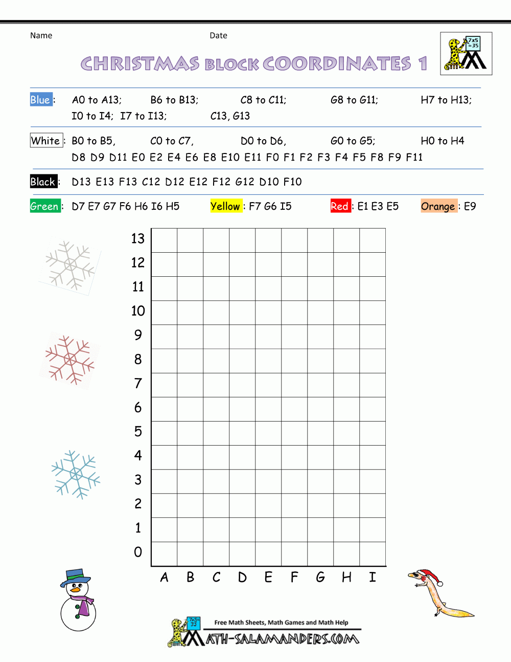 Christmas Math Activities