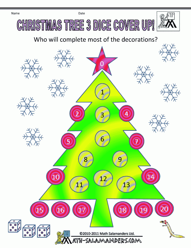 Christmas Math Activities | Christmas Math Games, Christmas