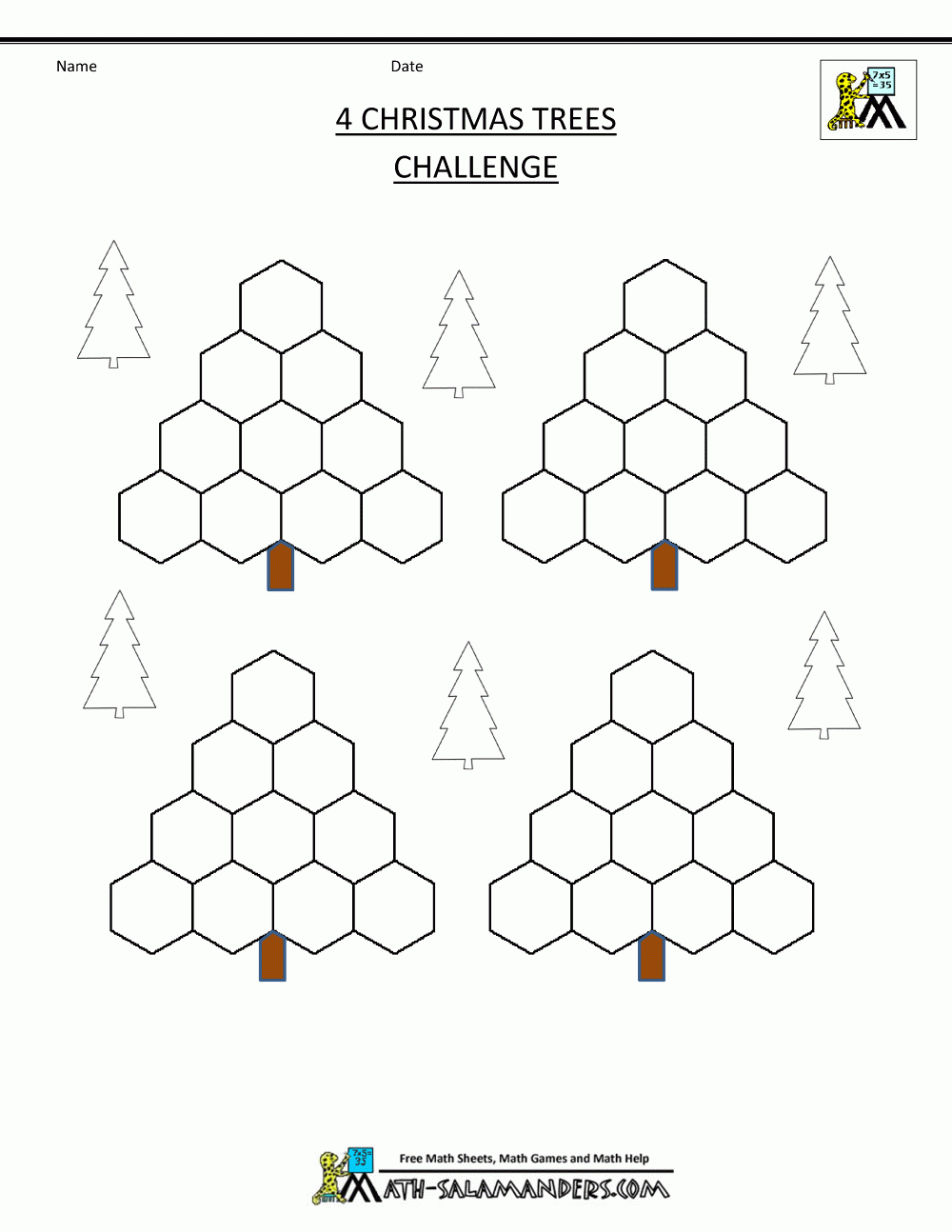 Christmas Math Activities | Christmas Math Worksheets