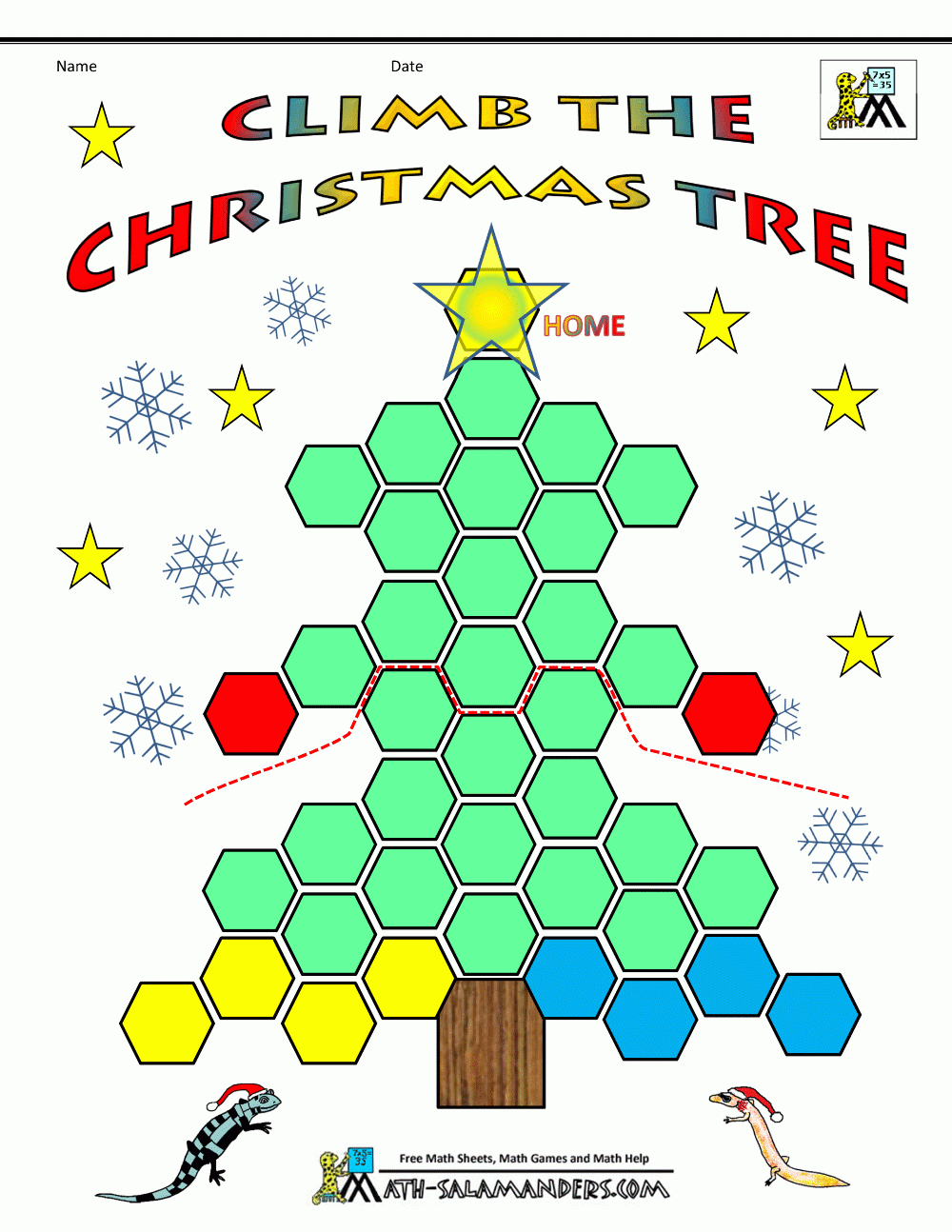 Christmas Math Games