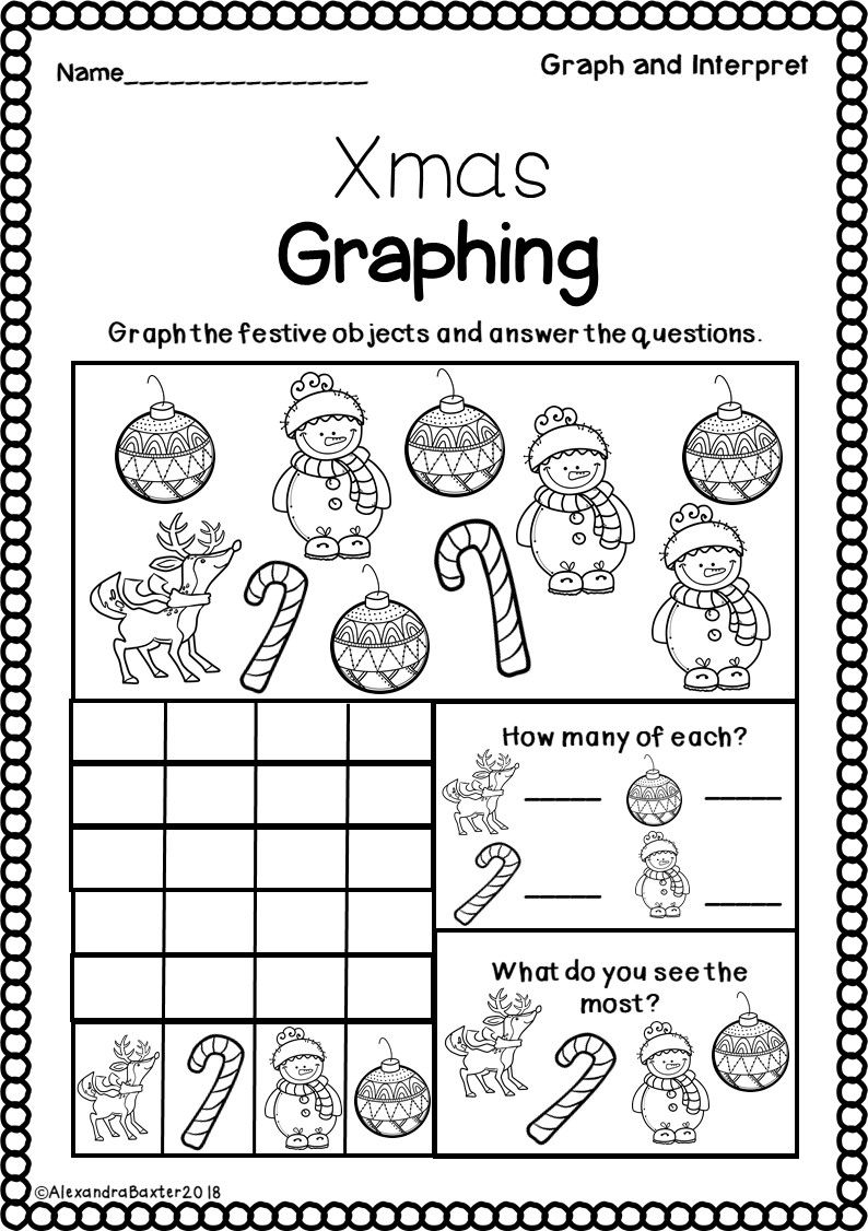 Christmas Math Worksheets | Christmas Math Worksheets