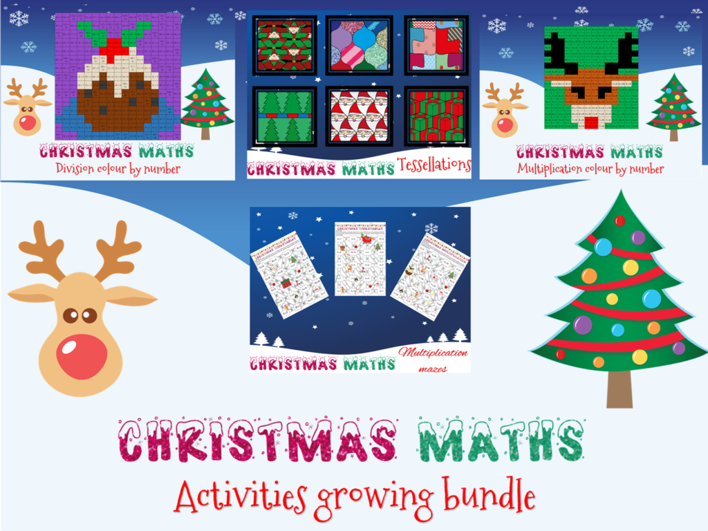 Christmas Maths: Activities Growing Bundle Christmas Maths: Activities Growing Bundle
