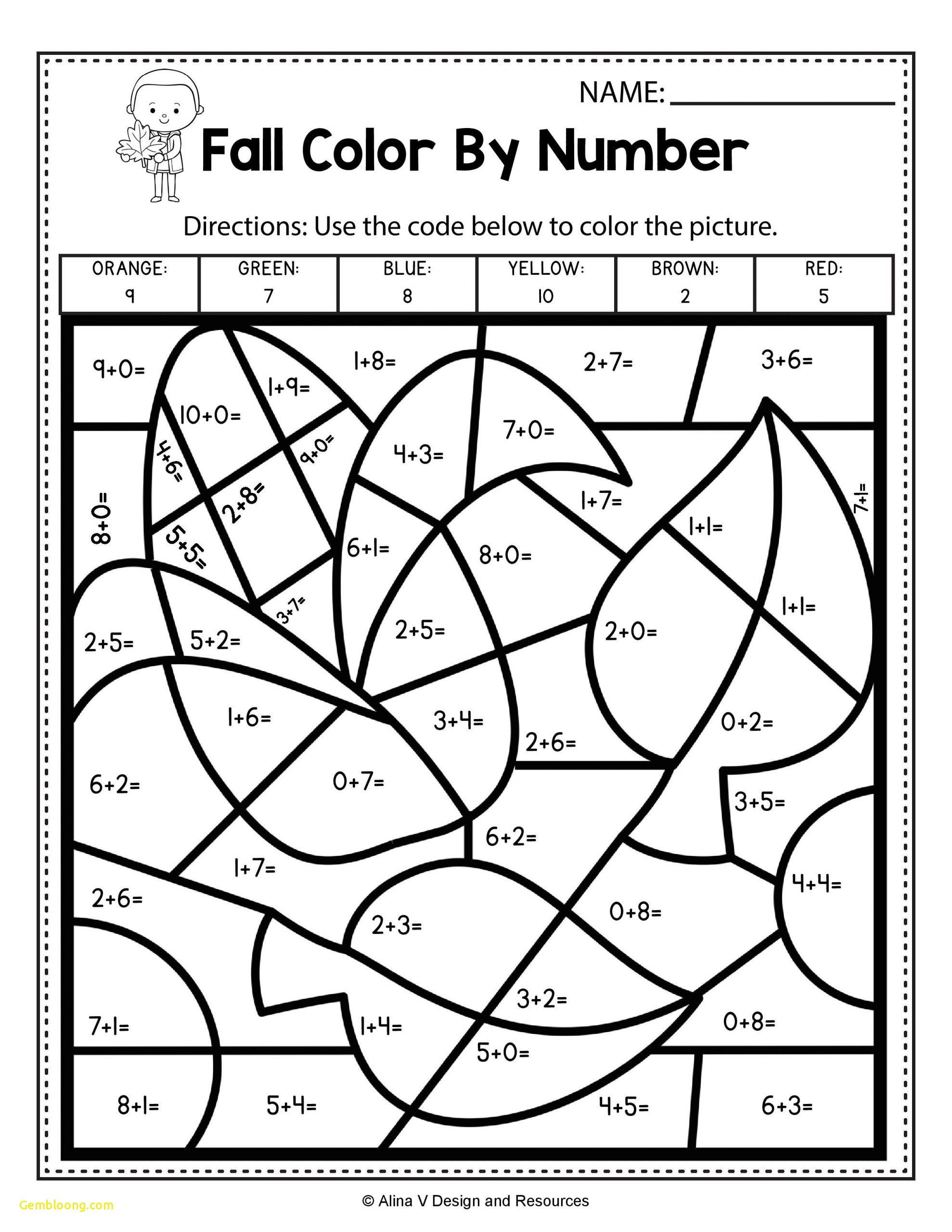 Coloring Pages Multiplication Unique First Color Byumber