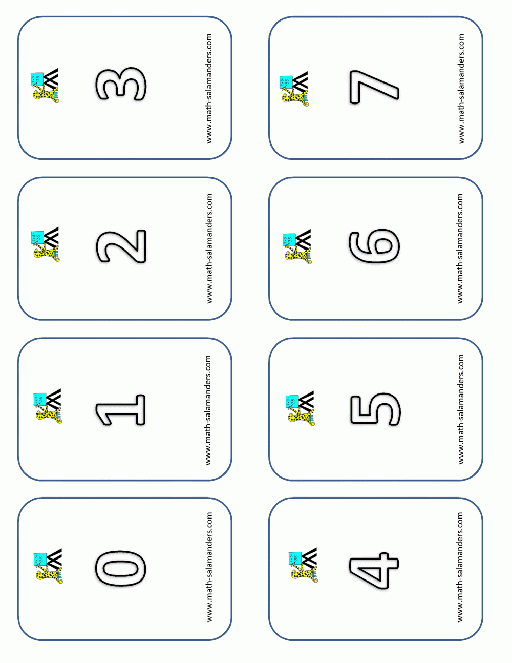 Digit Cards