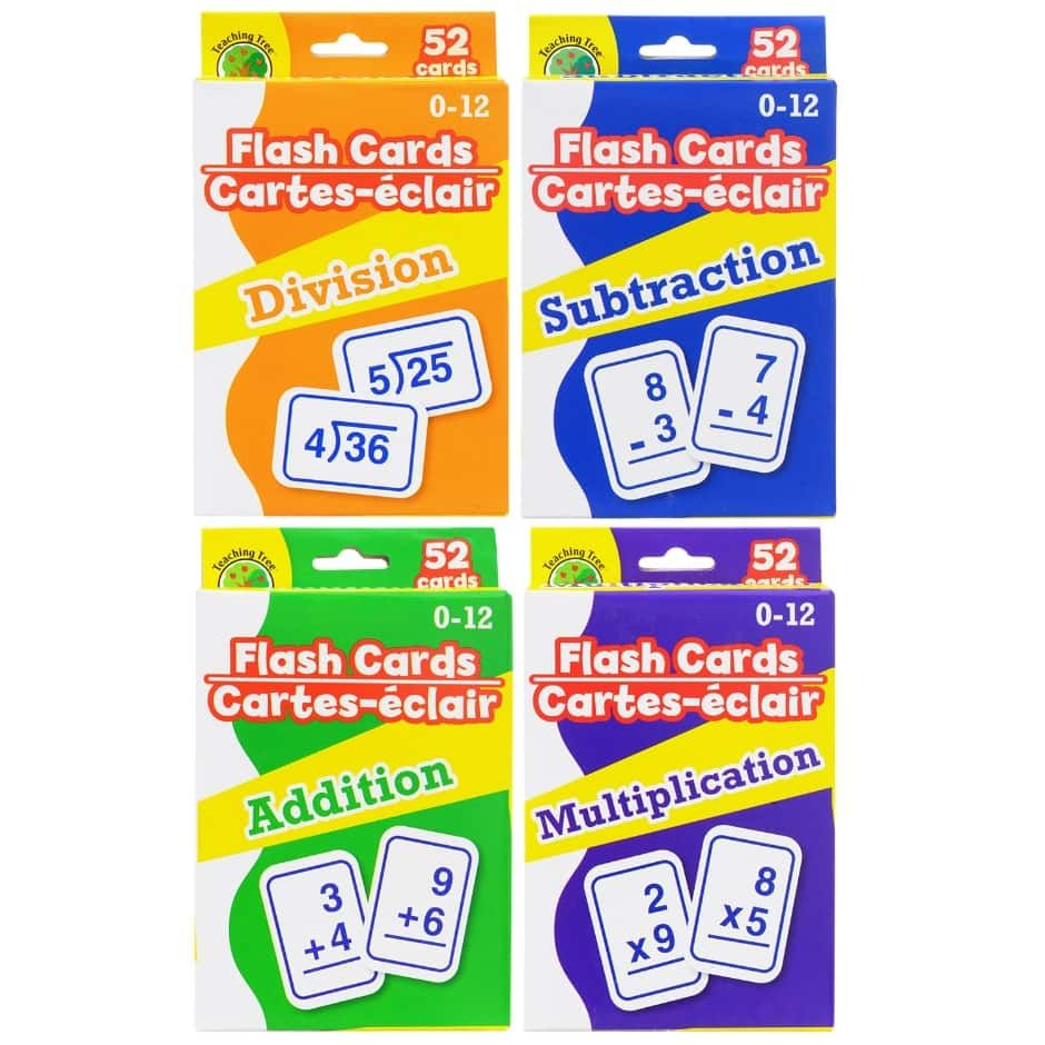 Dollartree | Bulk Bulk Teaching Tree Assorted Math Flash