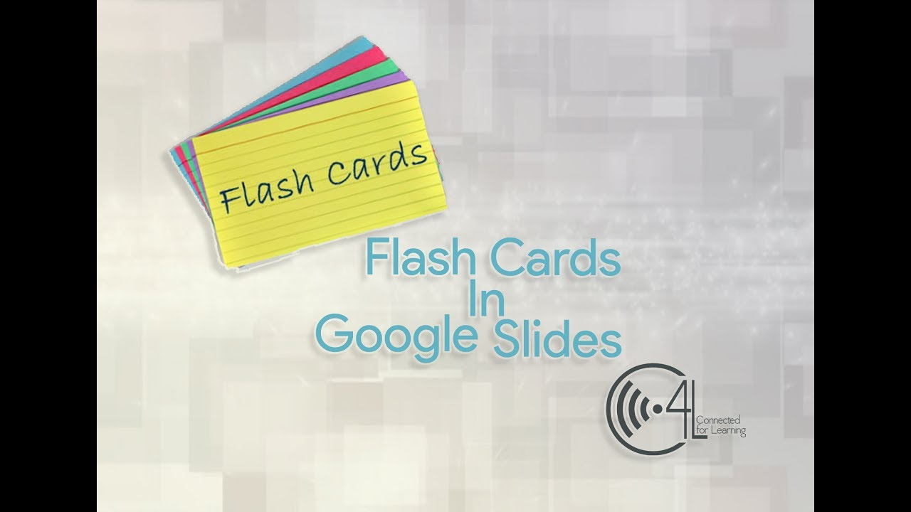 Flash Cards In Google Slides