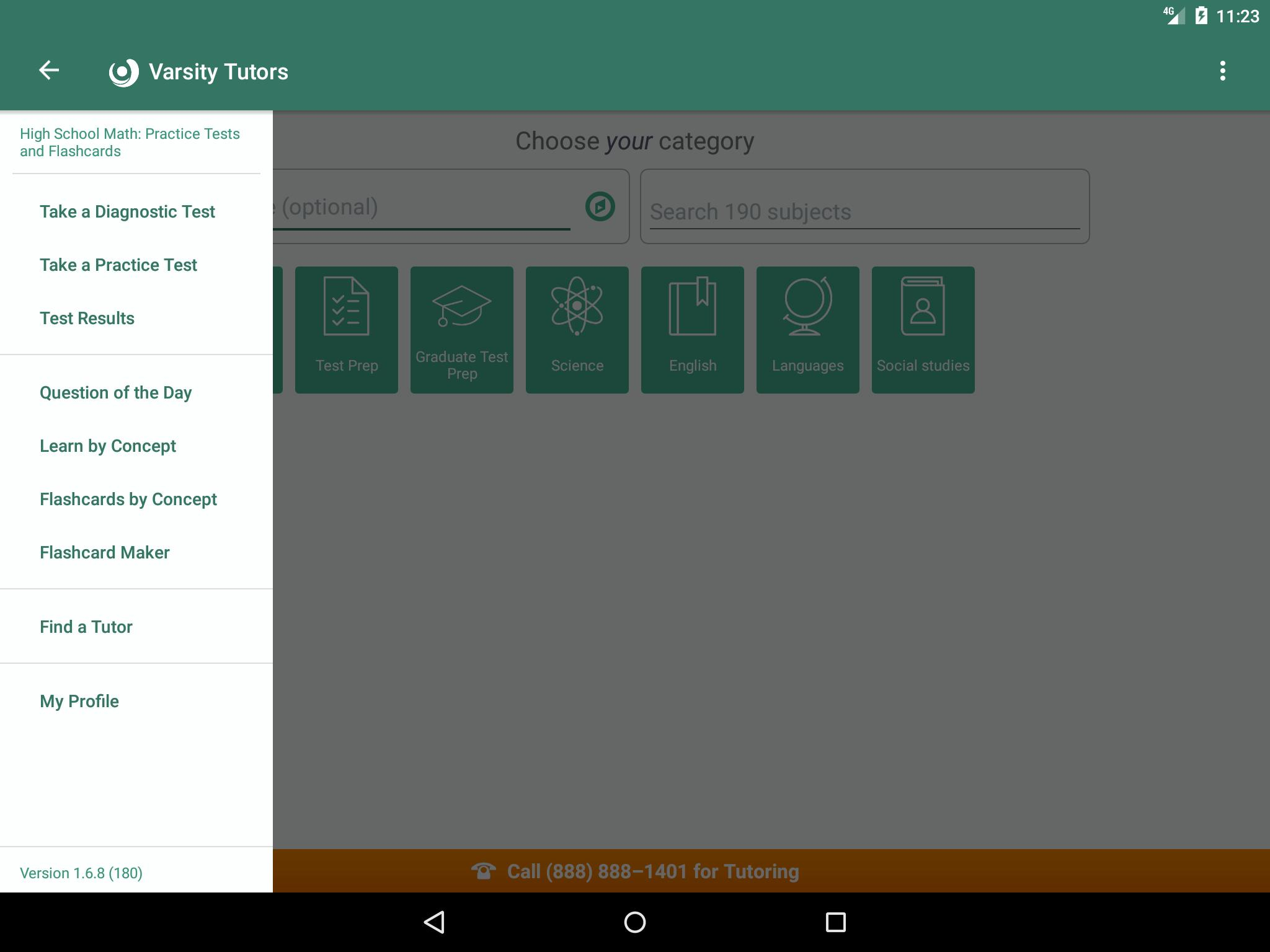 High School Math: Practice Tests And Flashcards For Android