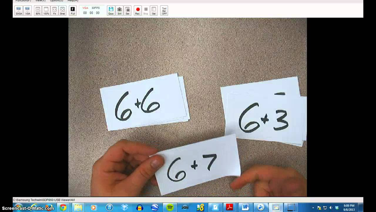 How To Learn Your Math Facts Using Flash Cards