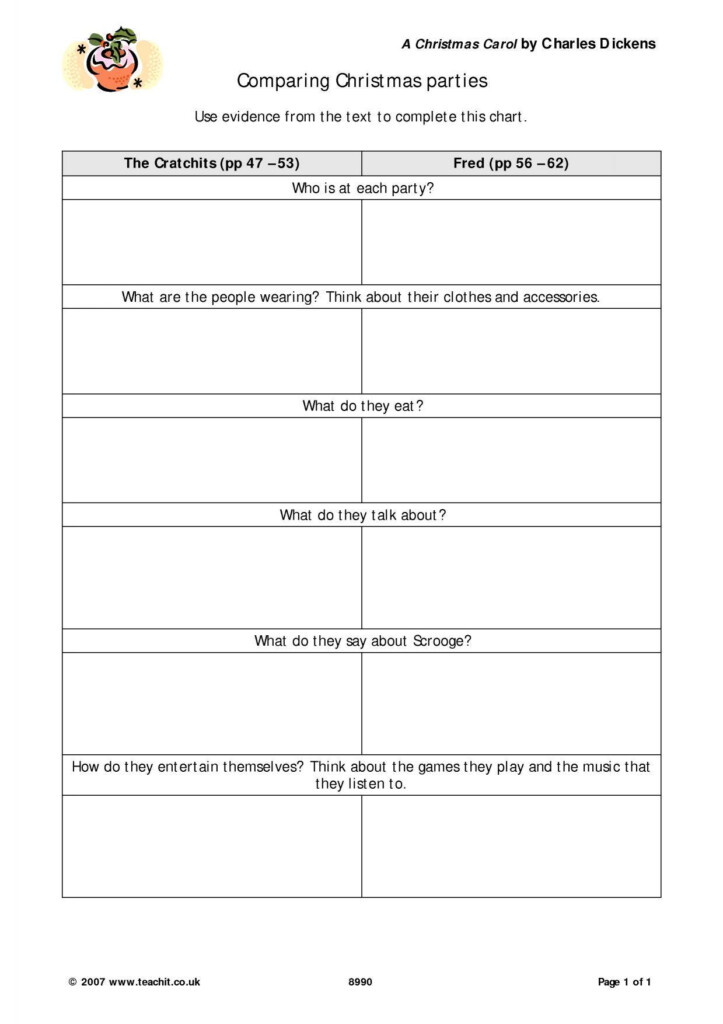 Ks3 Prose | A Christmas Carolcharles Dickens | Teachit Ks3 Prose | A Christmas Carolcharles Dickens | Teachit
