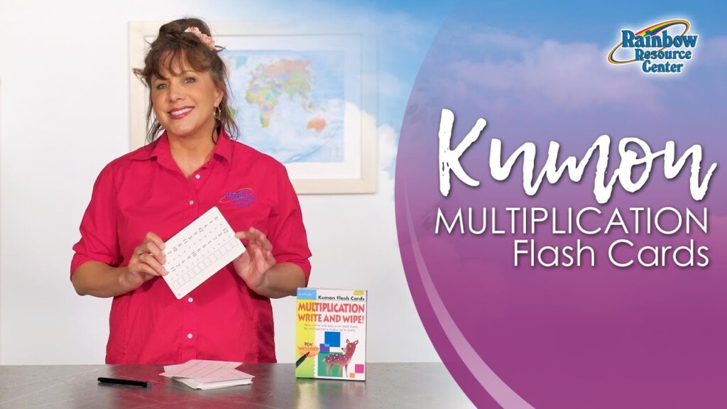 Kumon Multiplication Dry Erase Flash Cards Kumon Multiplication Dry Erase Flash Cards