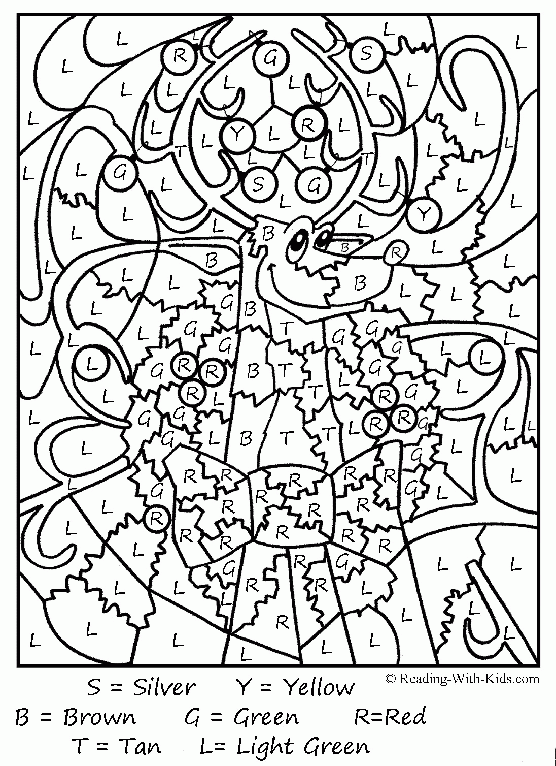 Math Worksheet : Christmas Mathsrnumbers Math Coloring