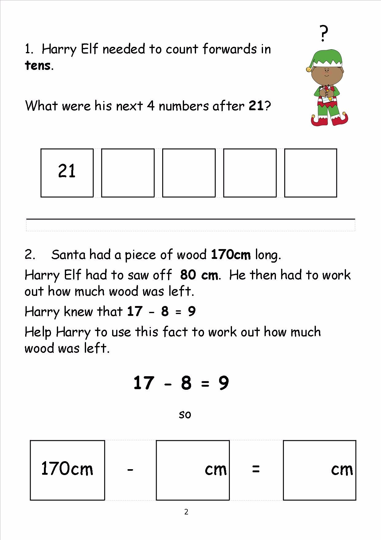 Maths Activity Sheets Christmas – Lbwomen