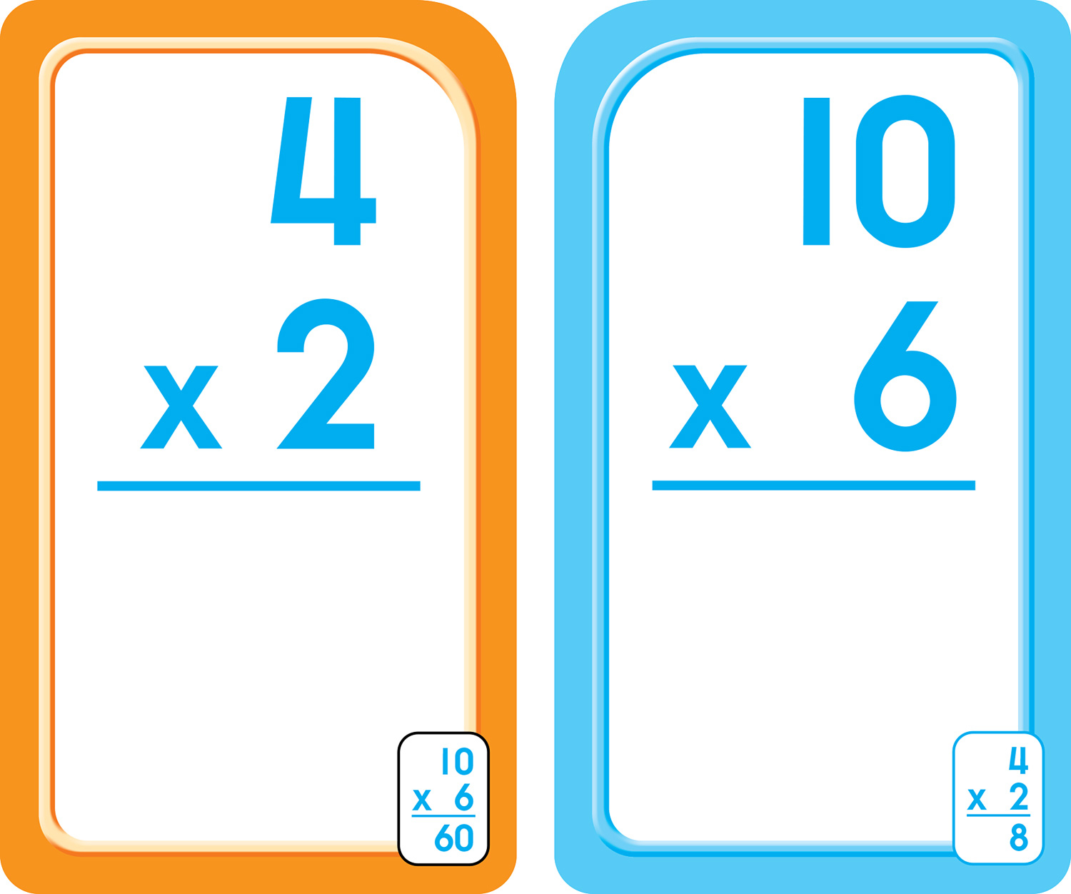 Multiplication 0-12 Flash Cards - School Zone Publishing - Bens