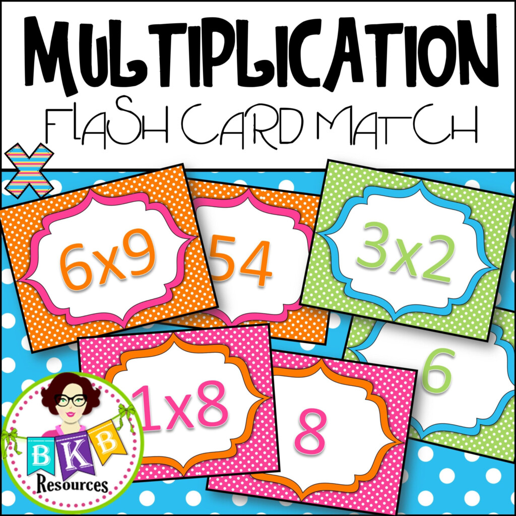 Multiplication Flash Card Match Flashcards Numbers 1 10 Multiplication Flash Card Match Flashcards Numbers 1 10