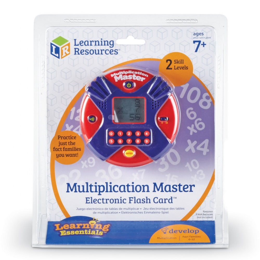 Multiplication Master Electronic Flash Card™