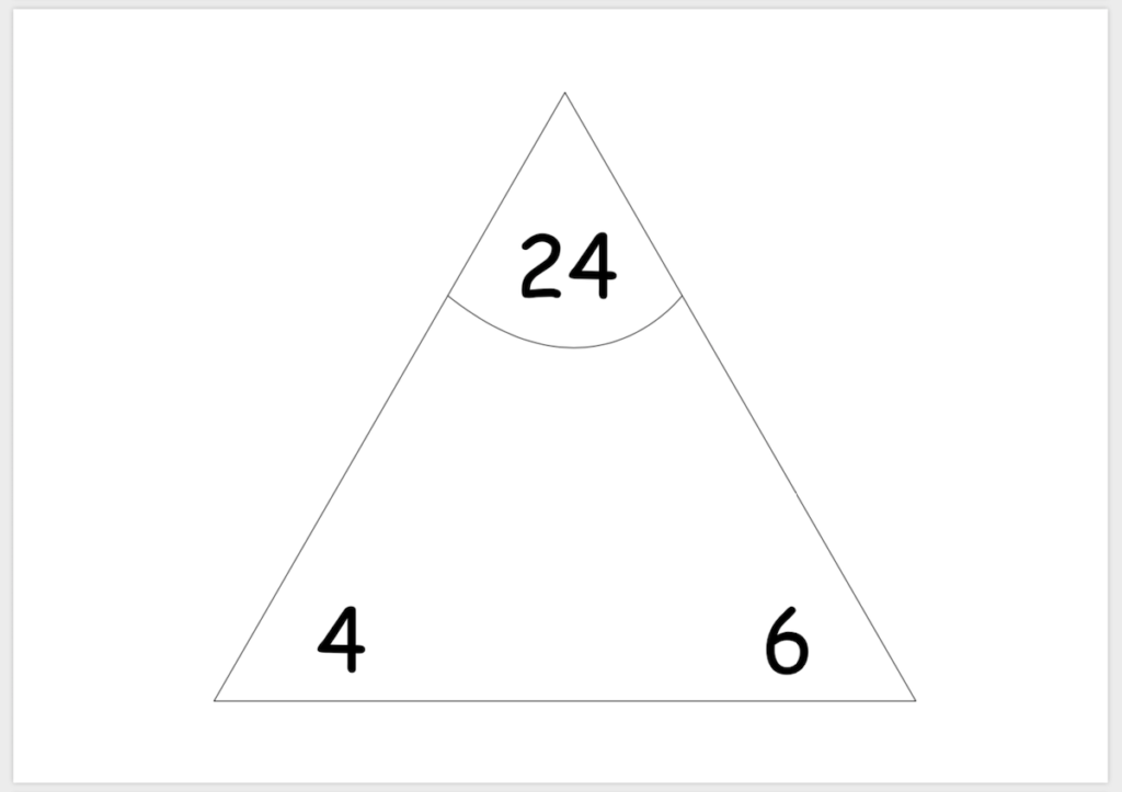 Printable Multiplication Division Triangle Cards Printable Multiplication Division Triangle Cards