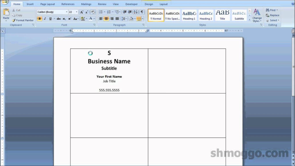Printing Business Cards In Word | Video Tutorial Printing Business Cards In Word | Video Tutorial
