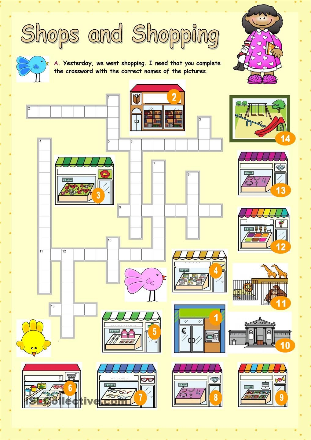 Shops And Shopping | Math Worksheet, Worksheets, Math Worksheets