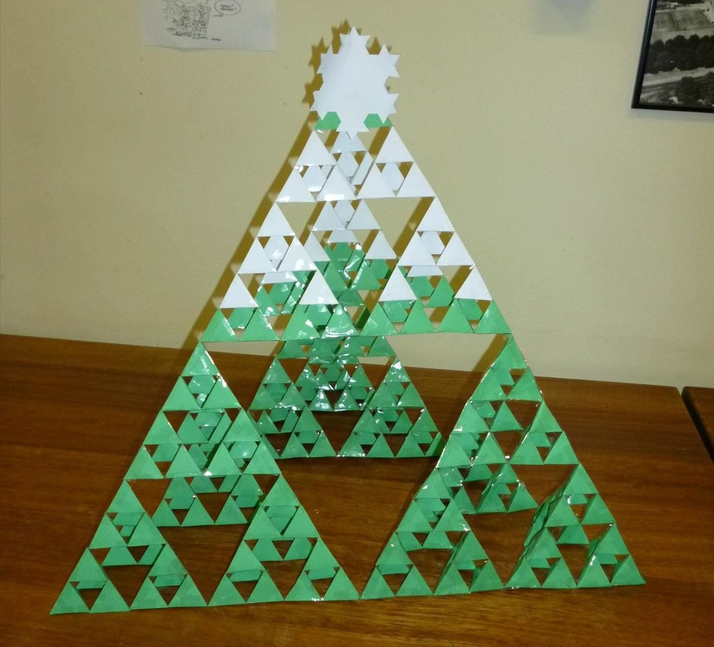 Sierpinski Christmas Tree | Holiday Math Activities