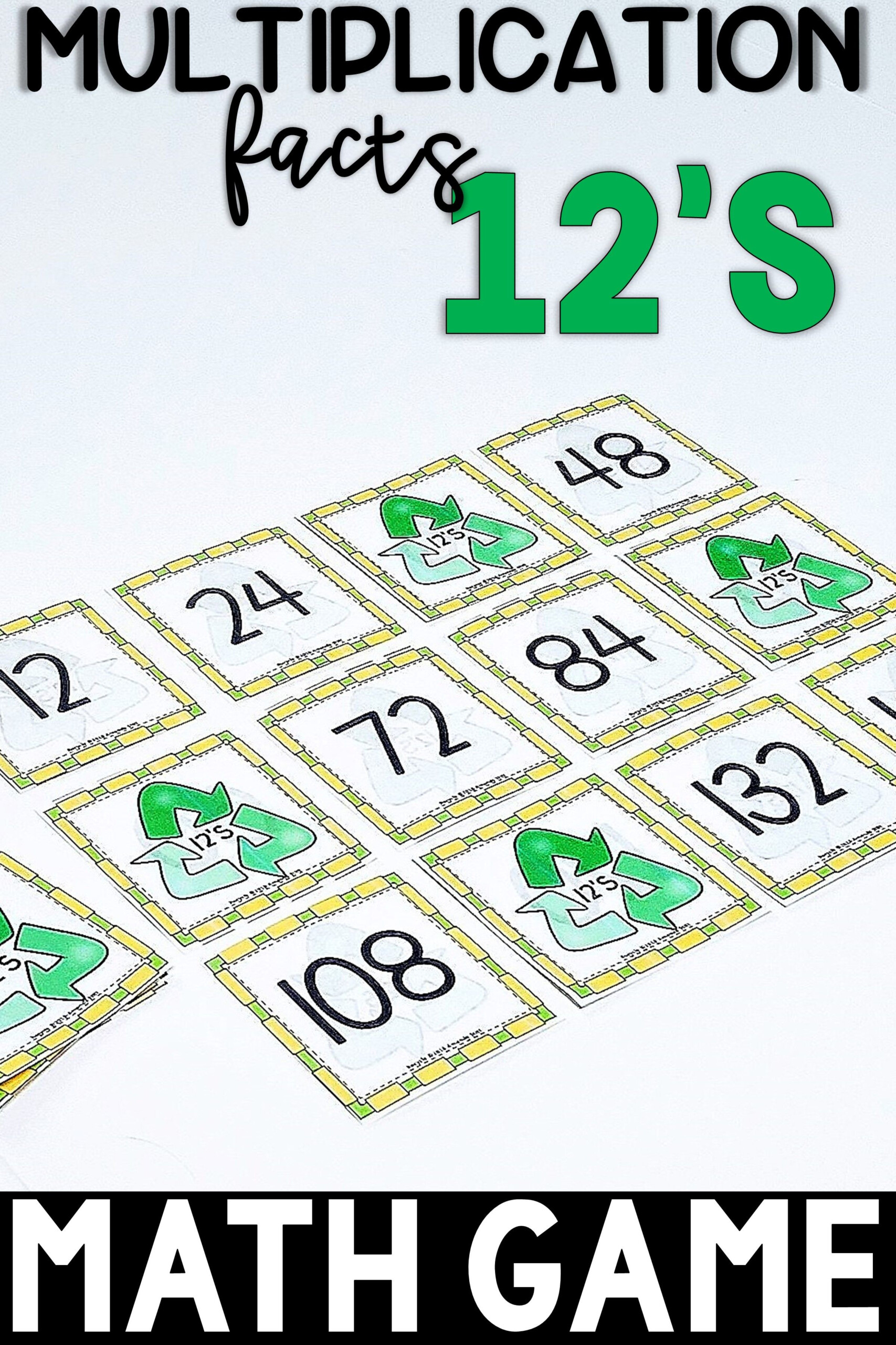 Skip Counting Game | Multiplication Facts Game | 12S
