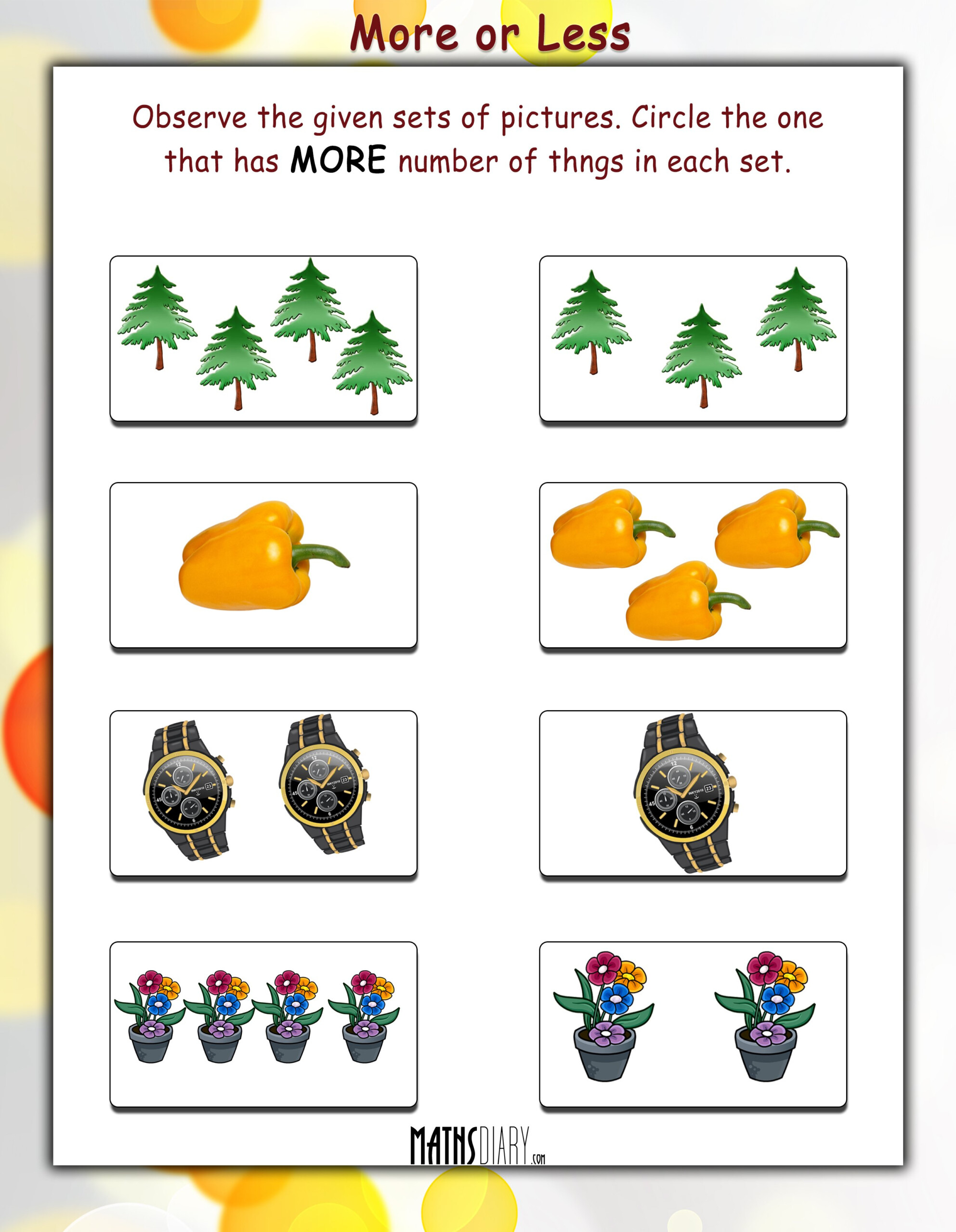 Sparklebox Maths Worksheets | Printable Worksheets And