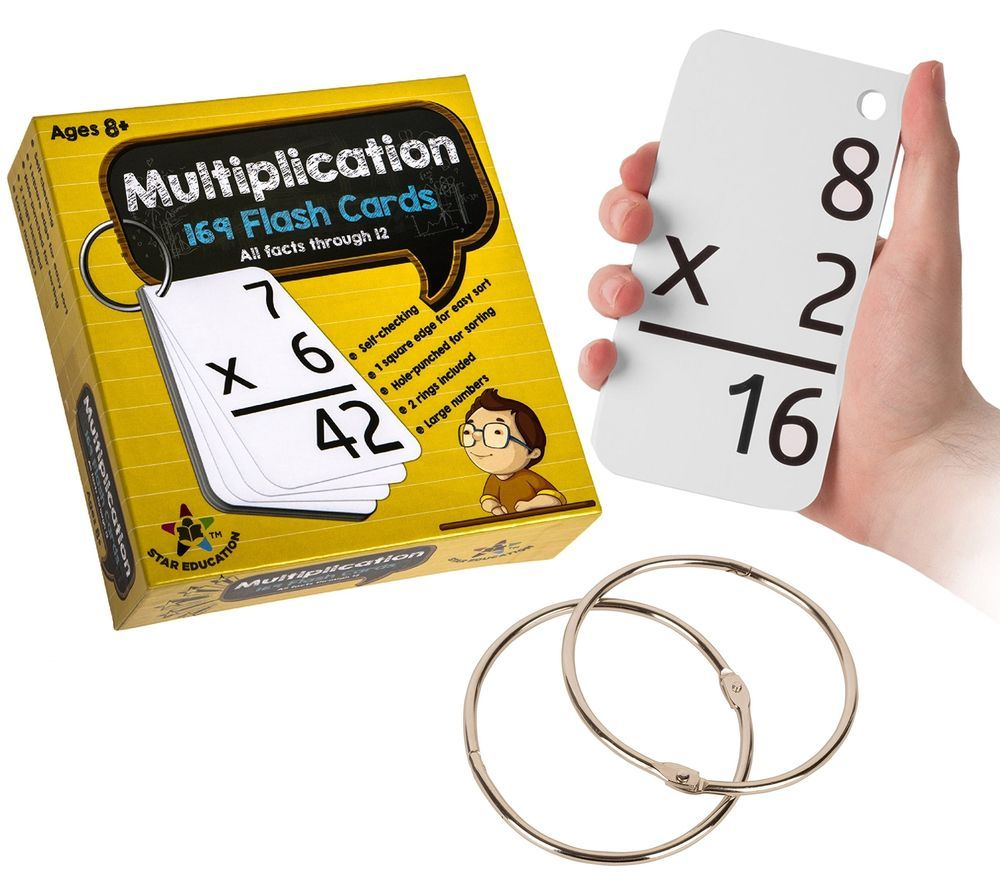 Star Education Multiplication Flash Cards, 0-12 (All Facts