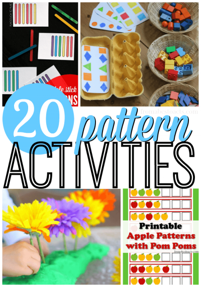 20 Awesome Pattern Activities For Preschoolers From ABCs 