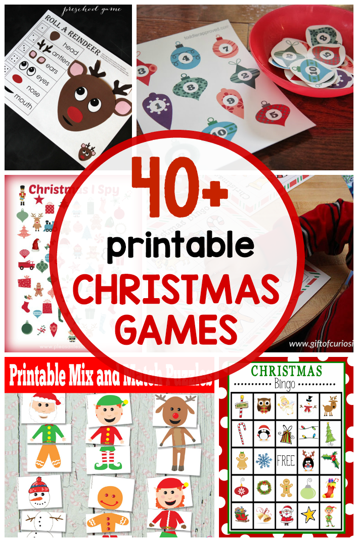 40 Free Printable Christmas Games For Kids The Measured Mom