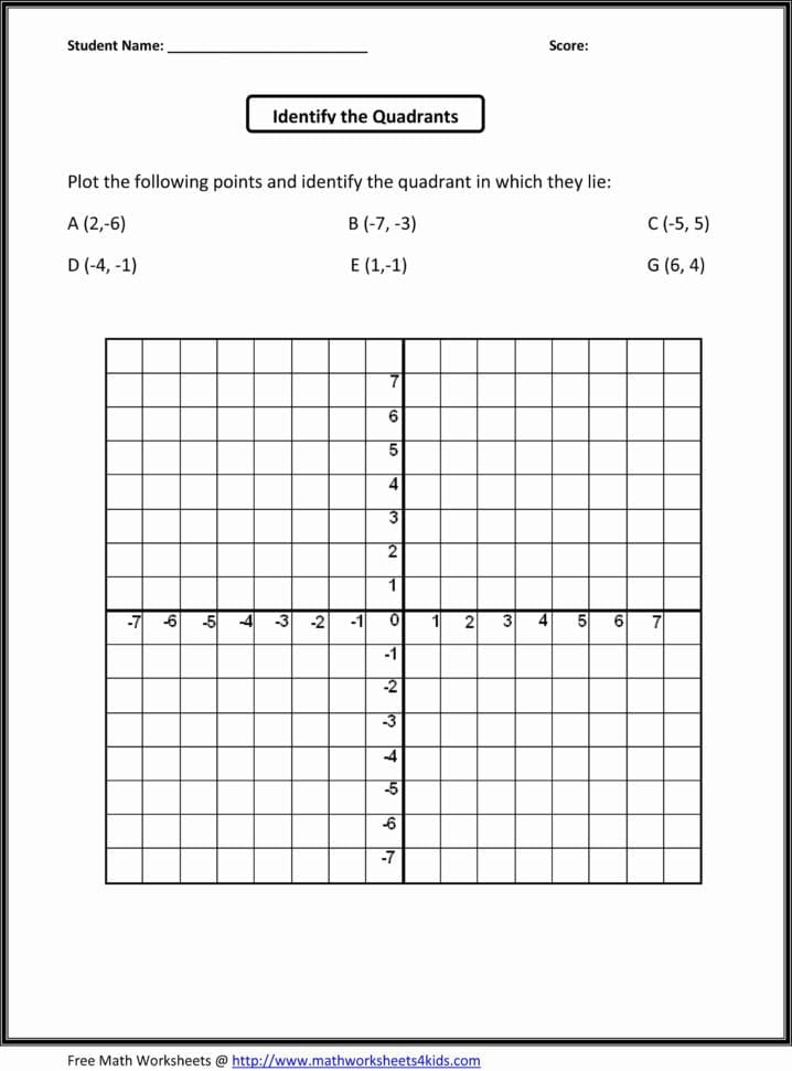 8Th Grade Math Worksheets Printable With Answers Db 
