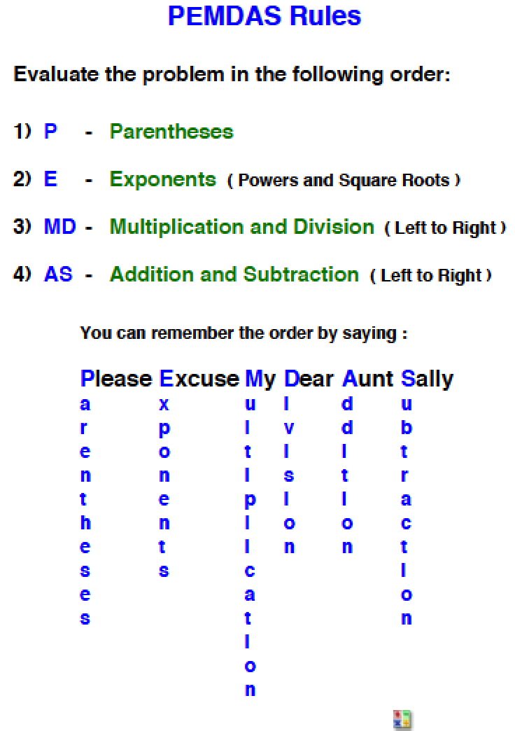 Download Order Of Operations Worksheets PDF WikiDownload