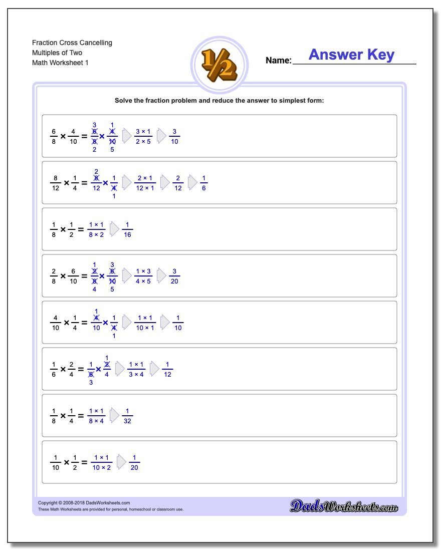 Fraction Multiplication