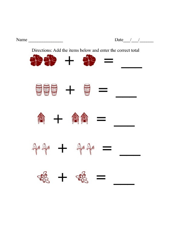 Fun Math Worksheet 2018 K5 Worksheets